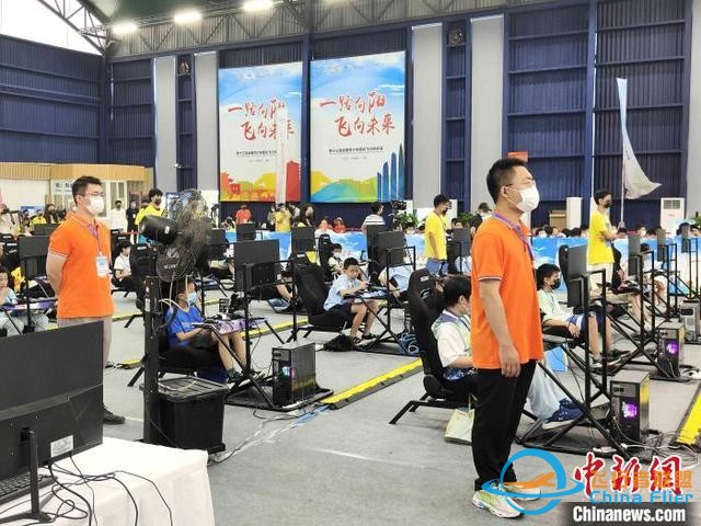 全國青少年模擬飛行錦標賽在武漢漢陽開賽-9753