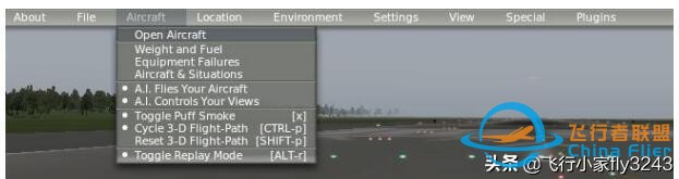 XPLANE10菜鳥基礎教程系列 飛機、機場以及天氣的設置-7557