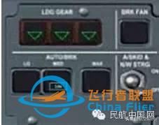 飛行時必用的電門和儀表-7356
