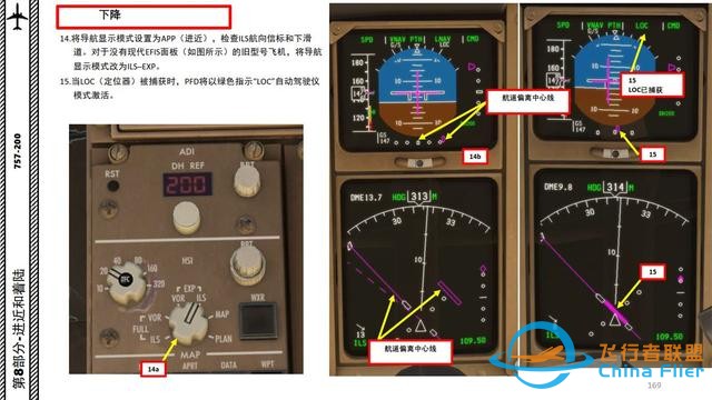 XP11 FF 波音757 中文指南 8.3下降標準程序-180