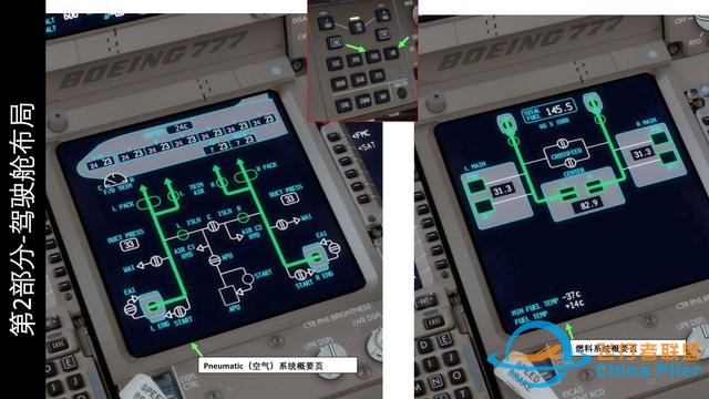 模擬飛行P3D 波音777客機(jī) 中文指南 2.6控制顯示單元-5148