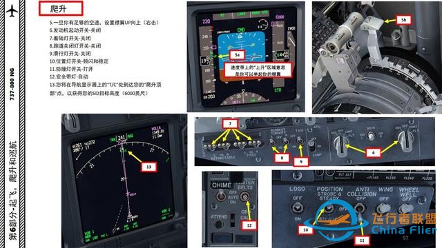 FSX 中文指南 波音737 6.2爬升也是有協(xié)議的-7132