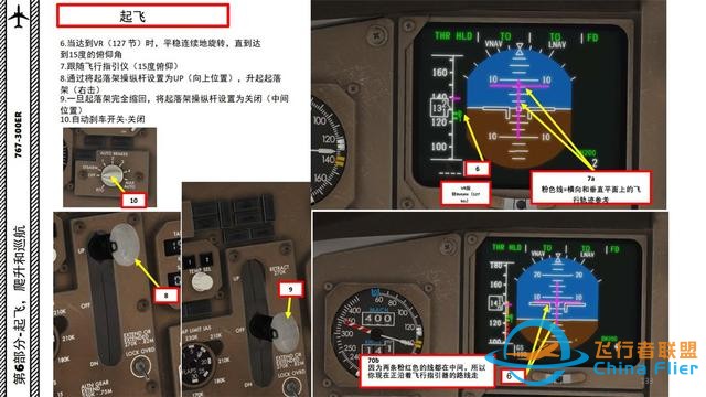 XP11 FF 波音767-300ER 6.1起飛的標準程序-7869