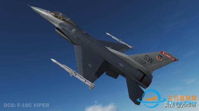 DCS World：F-16C（蝰蛇）戰機精美圖集-1367