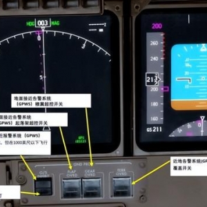 P3D PMDG 波音747 中文指南 2.6導(dǎo)航面板