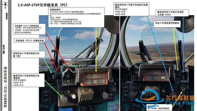 模擬飛行 DCS Mi-24P直升機 中文指南 13.2光學瞄準具-3628 模擬飛行 DCS Mi-24P直升機 中文指南 13.2光學瞄準具-3628