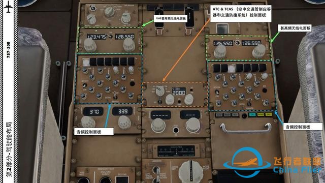 XP11 FF 波音757 中文指南 2.14交通防撞系統-8860
