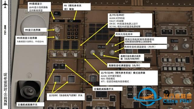 XP11 FF 波音757 中文指南 2.20慣性參考-4809
