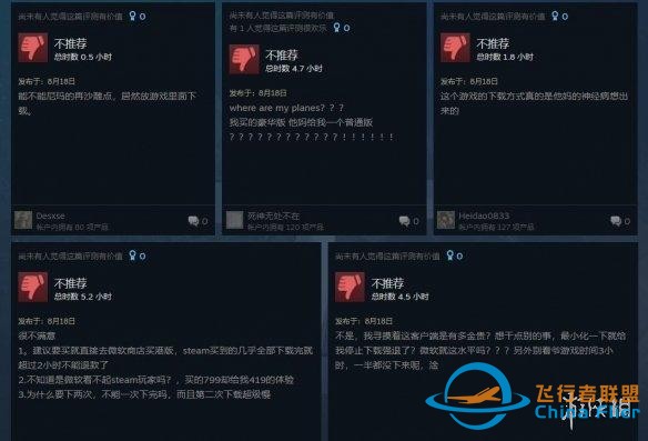 翻車了！《微軟模擬飛行》Steam好評僅53% 下載巨慢-7161